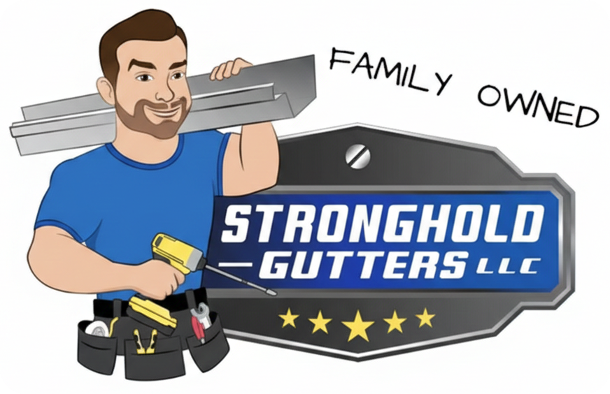 Stronghold Gutters LLC white